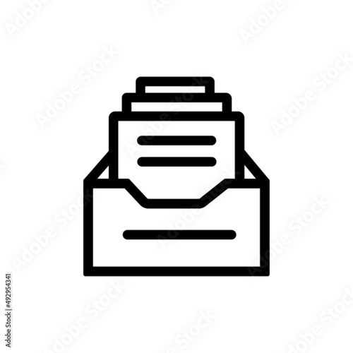 Archive Storage Icon Vector Design Template. High quality black style vector icons