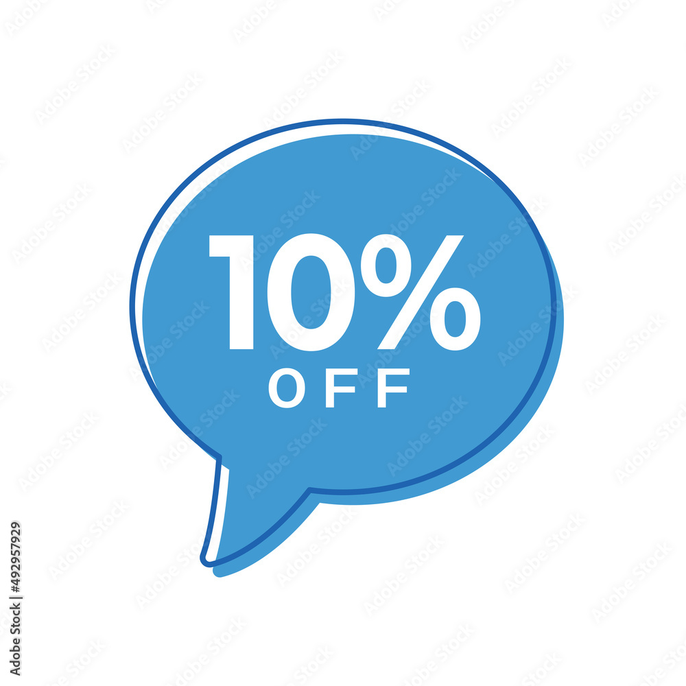 Discount up to 10% off Vector Template Design Illustration Discount up to 10% off Vector Template Design Illustration