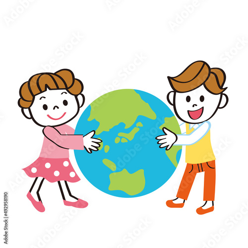 地球を守る子供達
