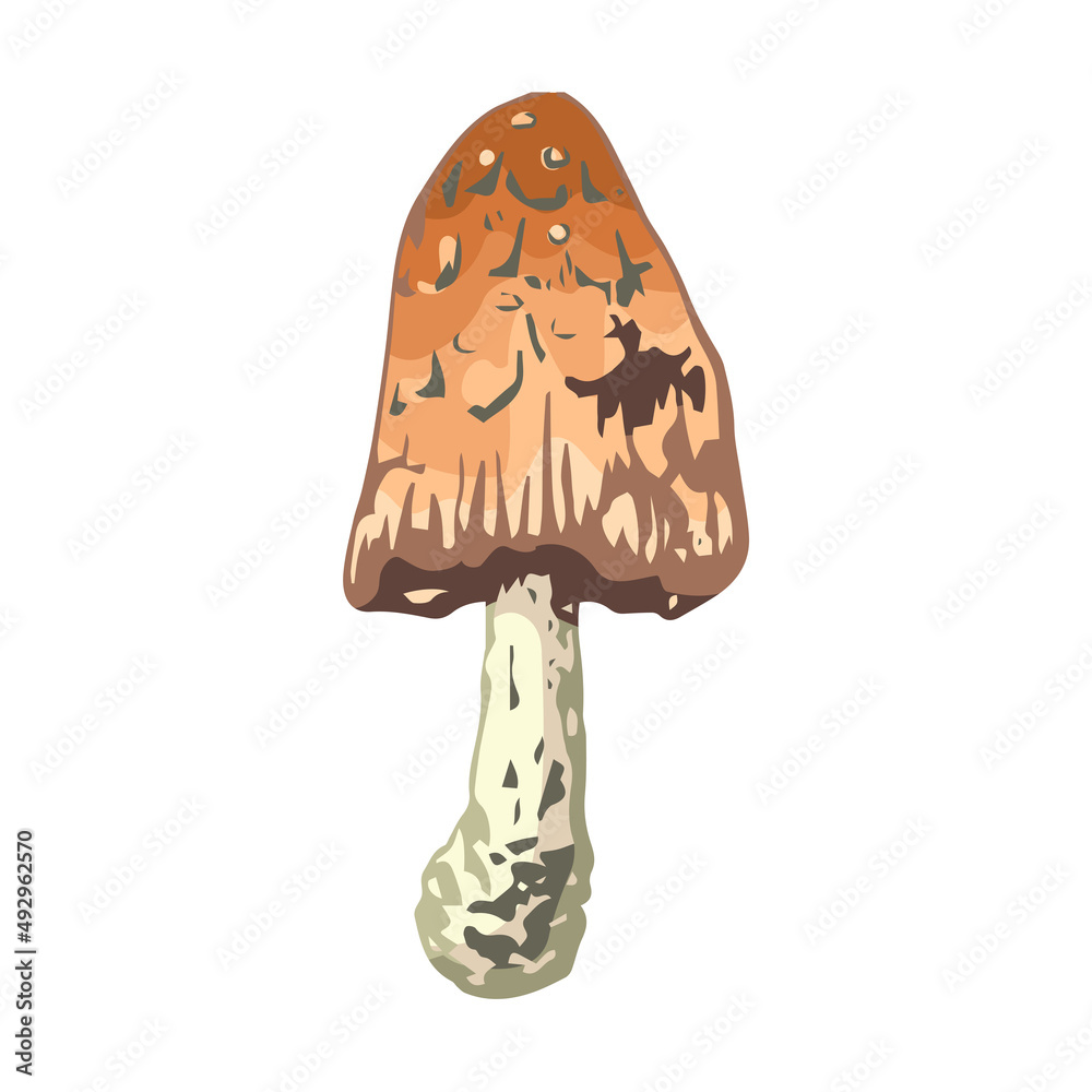mushroom brown hat symbol sign icon mushroom brown hat symbol