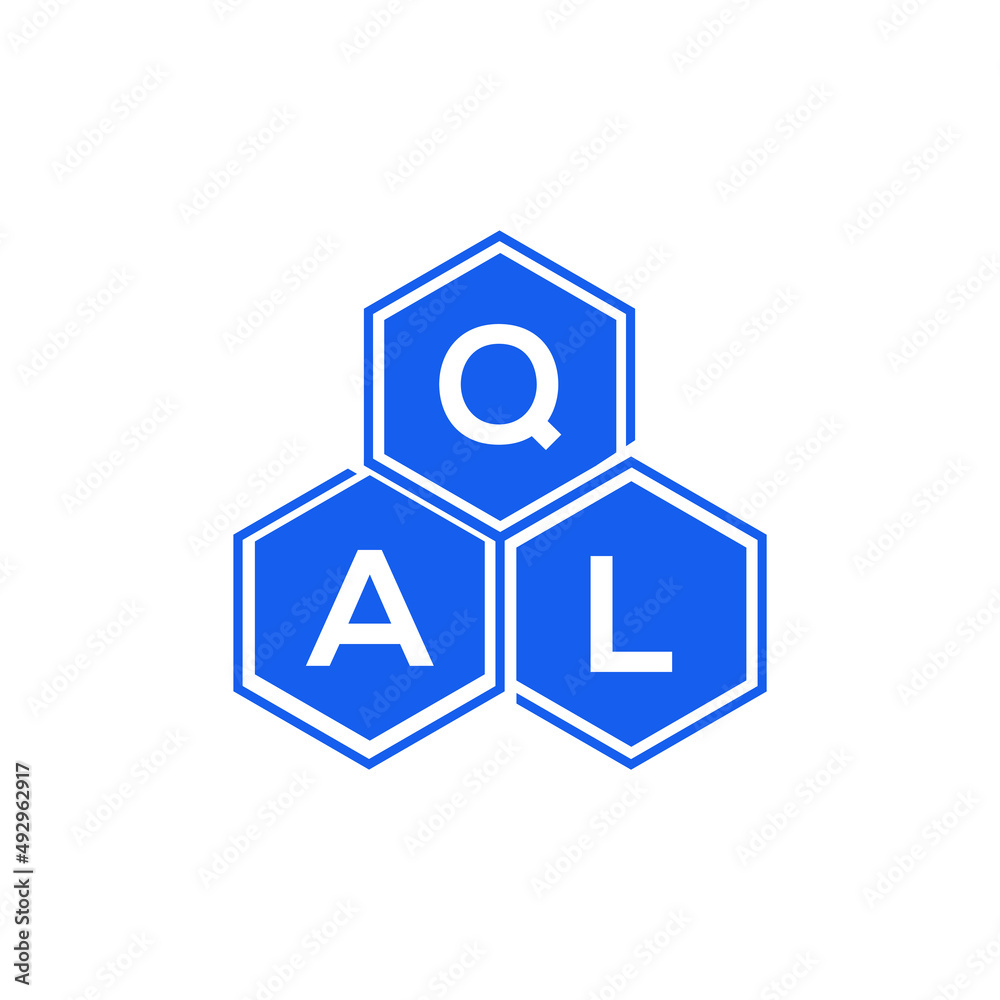 QAL letter logo design on black background. QAL creative initials letter logo concept. QAL letter design. QAL letter logo design on black background. QAL creative initials letter logo concept. QAL letter design.