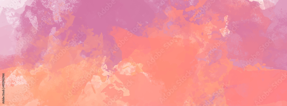 Abstract Pink paint Background. Vector illustration design
