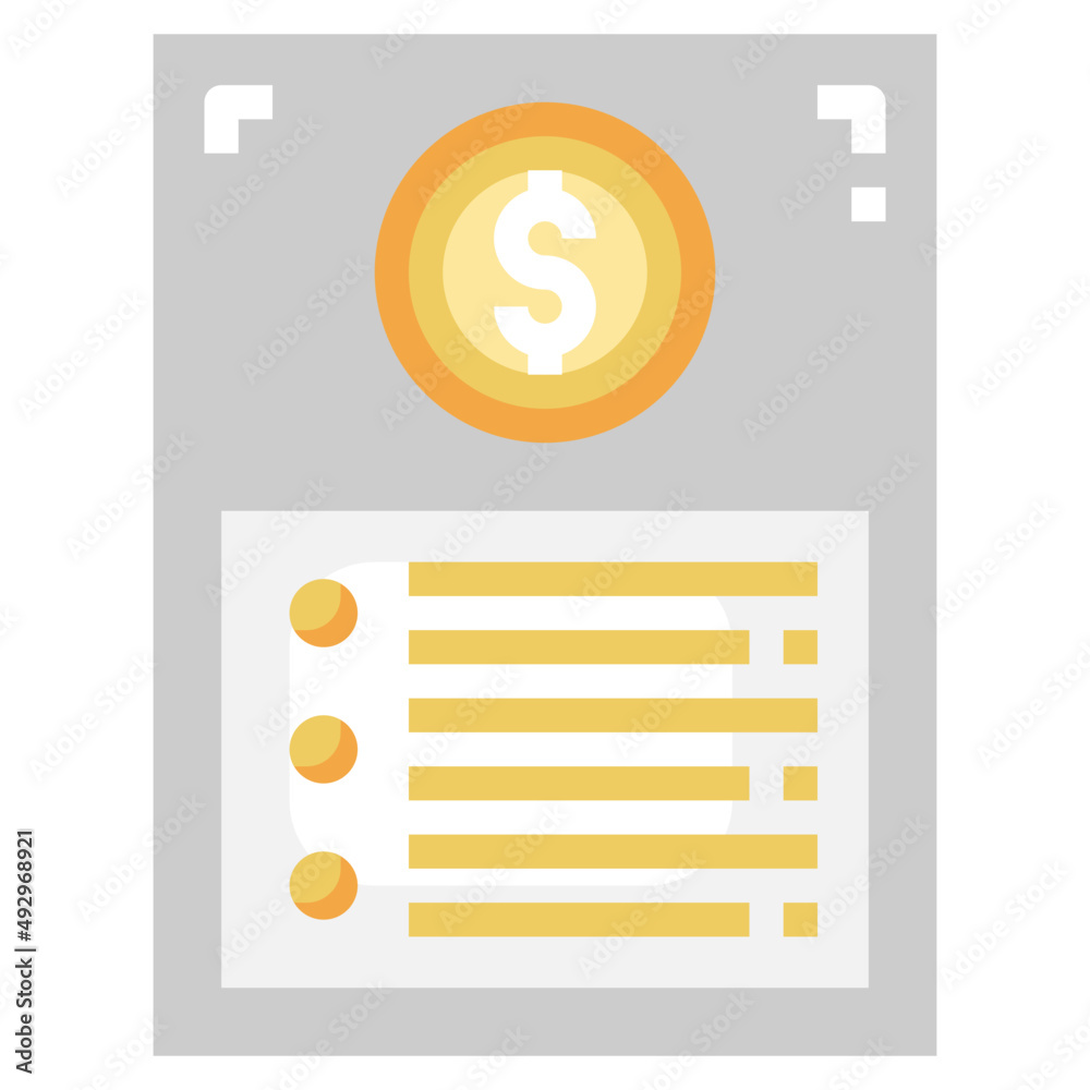 invoice flat icon,linear,outline,graphic,illustration invoice flat icon,linear,outline,graphic,illustration