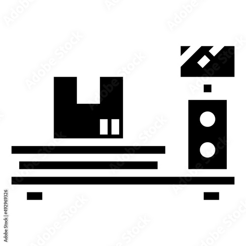 weighing glyph icon,linear,outline,graphic,illustration