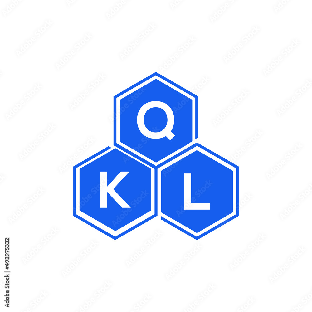 QKL letter logo design on black background. QKL creative initials letter logo concept. QKL letter design. QKL letter logo design on black background. QKL creative initials letter logo concept. QKL letter design.