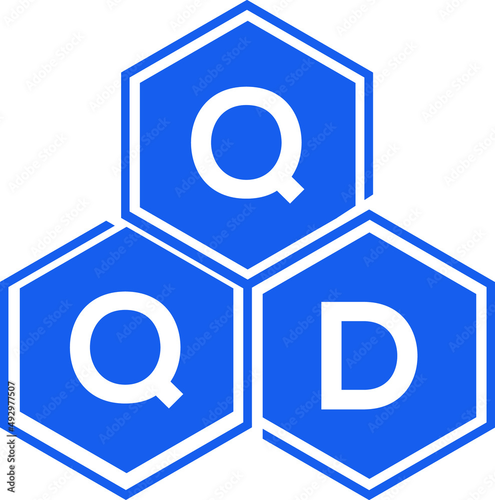 QQD letter logo design on black background. QQD creative initials letter logo concept. QQD letter design. QQD letter logo design on black background. QQD creative initials letter logo concept. QQD letter design.