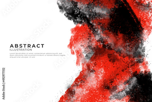 Wallpaper Mural Abstract watercolor textured background. Design for your date, postcard, banner, logo. Torontodigital.ca