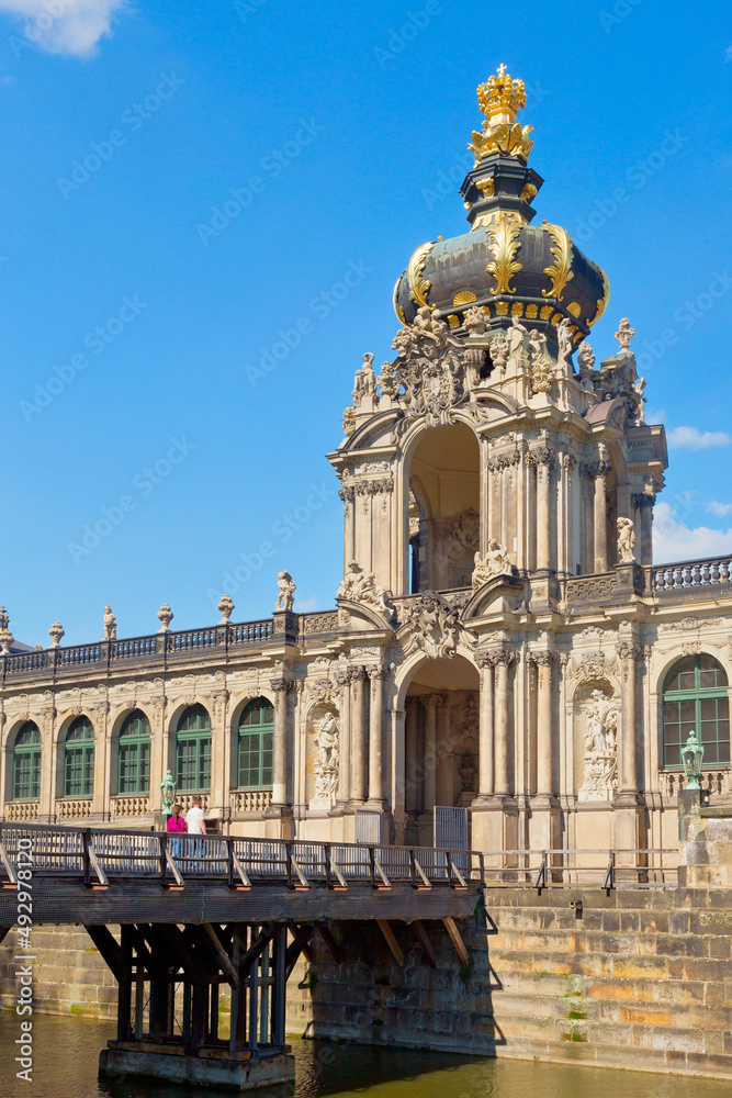 Naklejka premium Dresdner Zwinger im Sommer, Deutschland