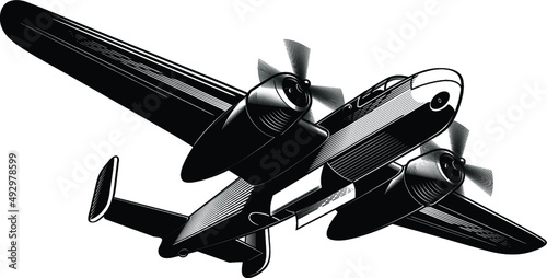 Military plane, bomber, aircraft