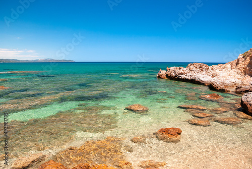 Sardegna, spiaggia e costa di Muravera, Italia, Europa 