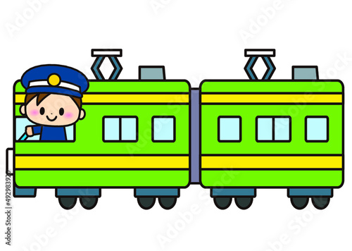 電車,乗り物,運転手,交通,通勤,旅行,駅,人物,運転,生活,駅係員,鉄道員,鉄道,制服,出発,発車,出発進行,駅員,男性,地下鉄,乗務員,操縦士,運転士,駅長,笑顔,可愛い,通勤電車,おもちゃ,模型,ミニチュア,かわいい,アイコン,玩具,素材,男,イラスト