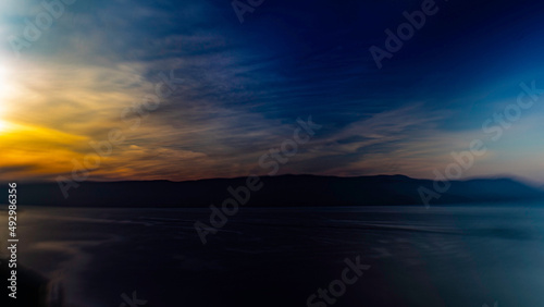 Dramatic Blue Hour Sunset © Adrian