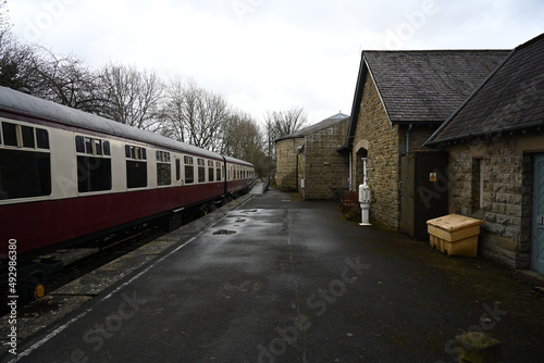  Dales Countryside Museum, vintage train station Burtersett Road, Hawes Wensleydale, Yorkshire Dales National Park