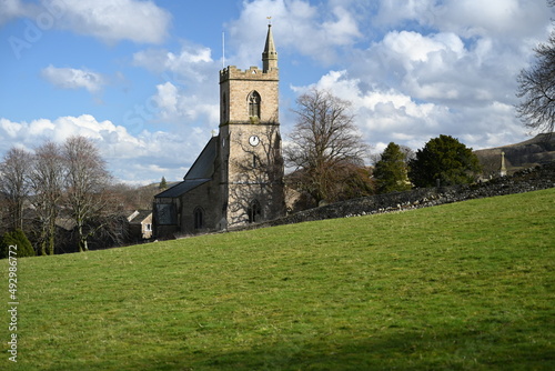 St Margaret s  church in the Church of England in Hawes. North Yorkshire. Yorkshire Dales National Park