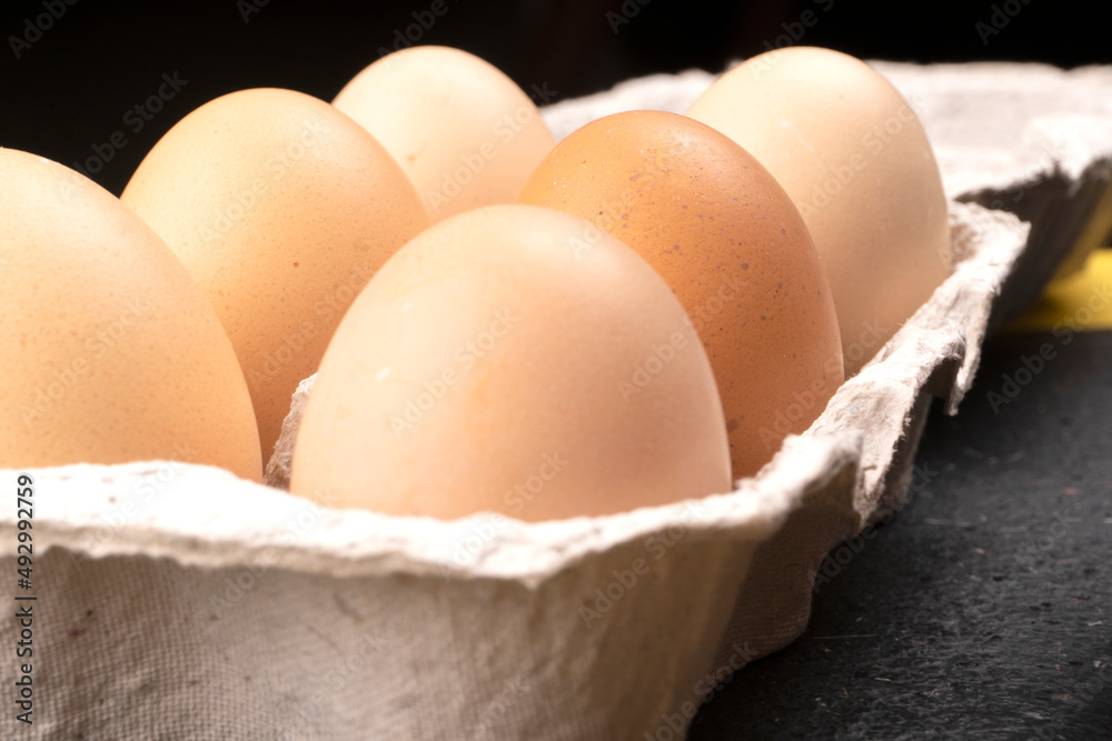 Organic chicken eggs on the table. Eggs are good for everyone and health. Farm products, natural eggs. Organic chicken eggs on the table. Eggs are good for everyone and health. Farm products, natural eggs.