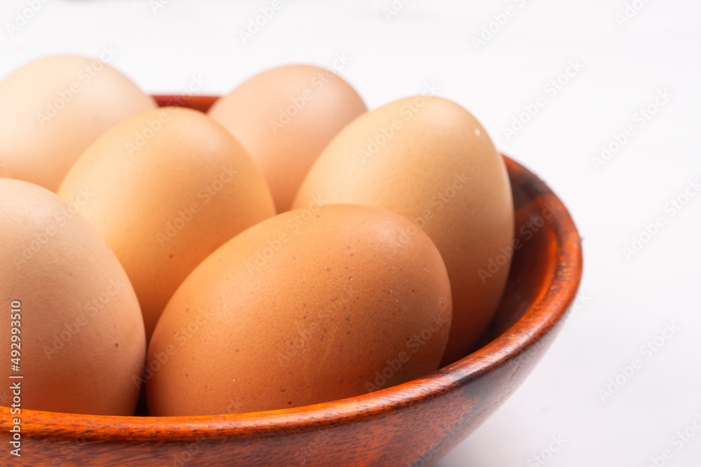 Organic chicken eggs on the table. Eggs are good for everyone and health. Farm products, natural eggs. Organic chicken eggs on the table. Eggs are good for everyone and health. Farm products, natural eggs.