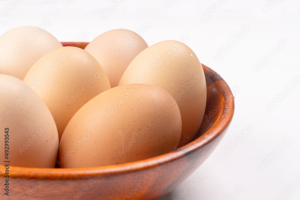 Organic chicken eggs on the table. Eggs are good for everyone and health. Farm products, natural eggs. Organic chicken eggs on the table. Eggs are good for everyone and health. Farm products, natural eggs.