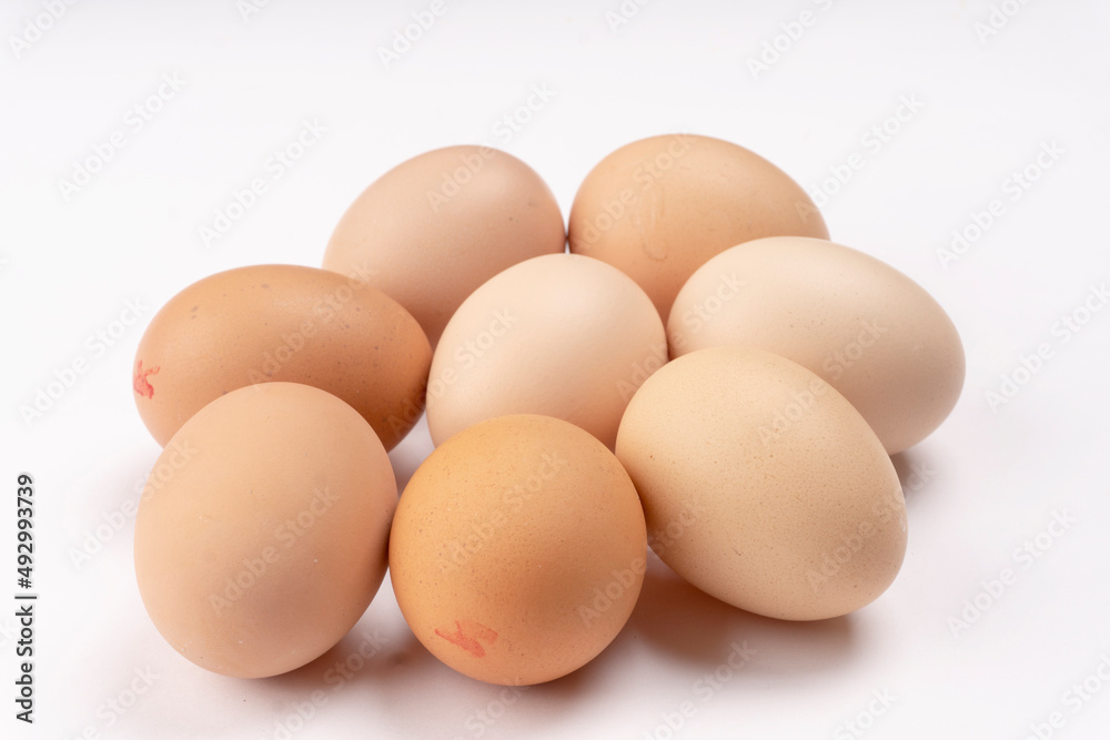 Organic chicken eggs on the table. Eggs are good for everyone and health. Farm products, natural eggs. Organic chicken eggs on the table. Eggs are good for everyone and health. Farm products, natural eggs.
