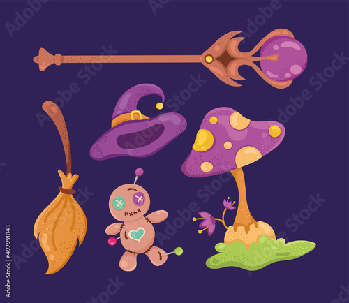 five magical occult icons