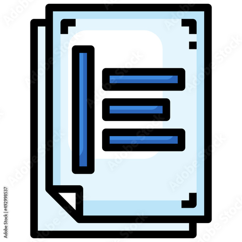 LEFT ALIGNMENT filled outline icon,linear,outline,graphic,illustration