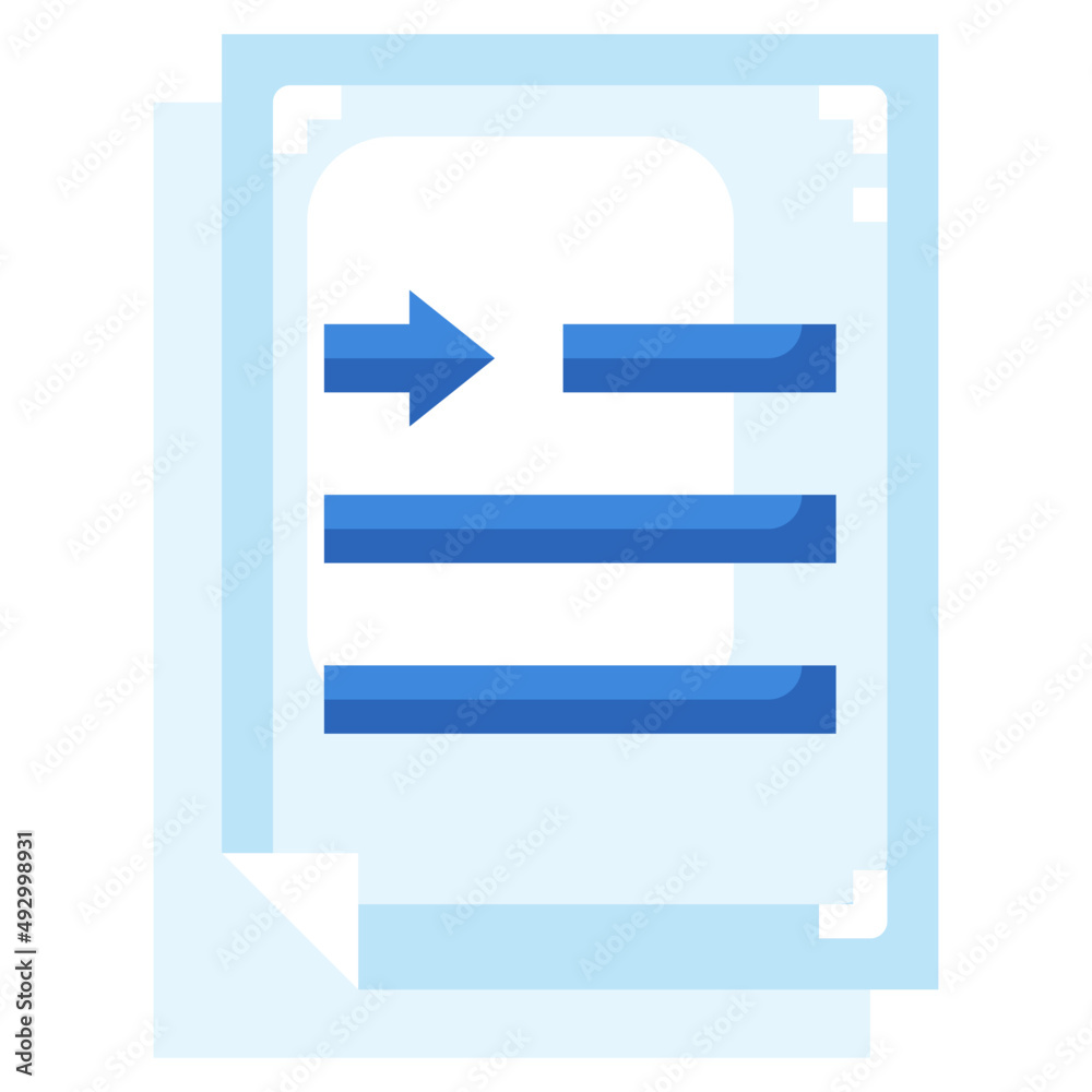 RIGHT INDENT flat icon,linear,outline,graphic,illustration RIGHT INDENT flat icon,linear,outline,graphic,illustration