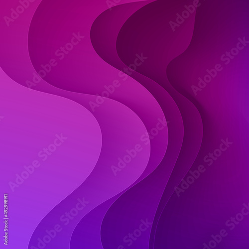 Waves. Modern background for screen of your devices. Synth wave, retro wave, vaporwave futuristic aesthetics. Vector illustration