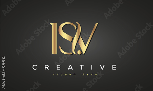 ISV creative luxury logo design photo