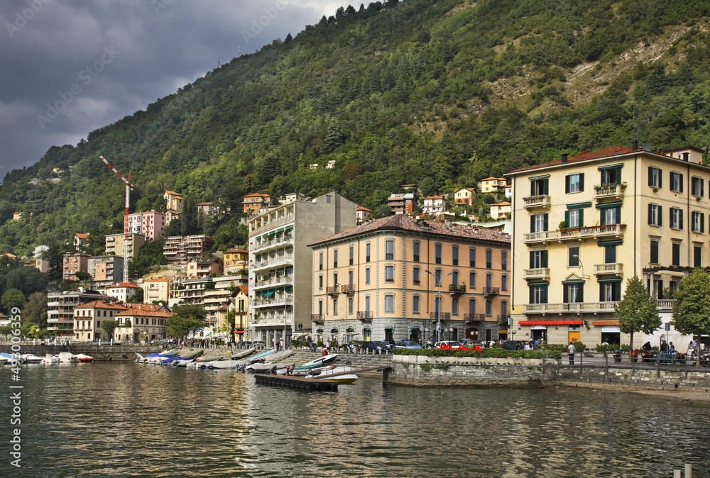 View of Como city. Italy