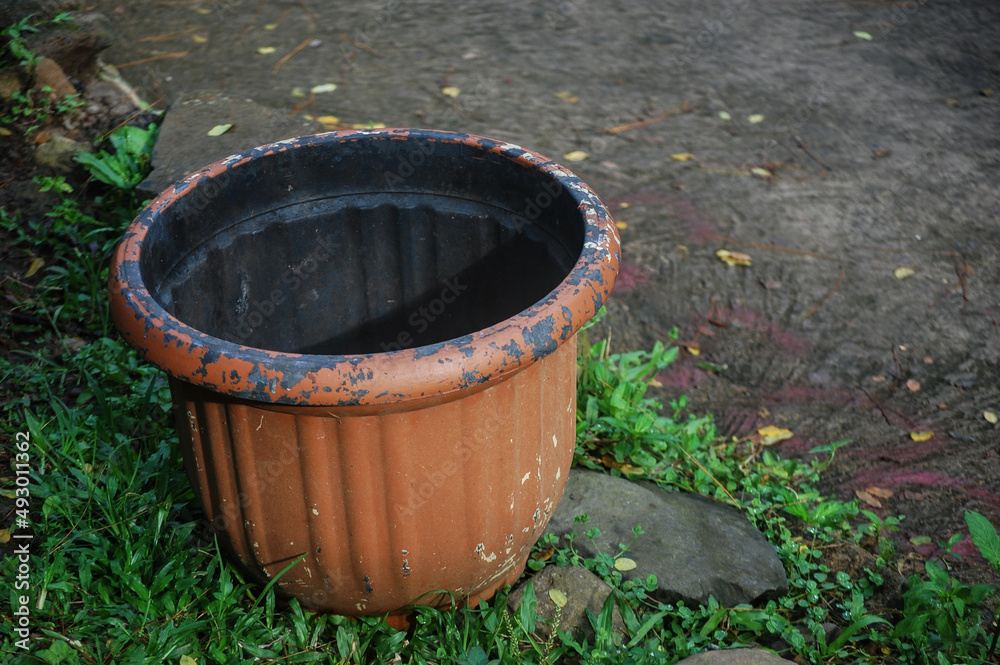 bucket of water