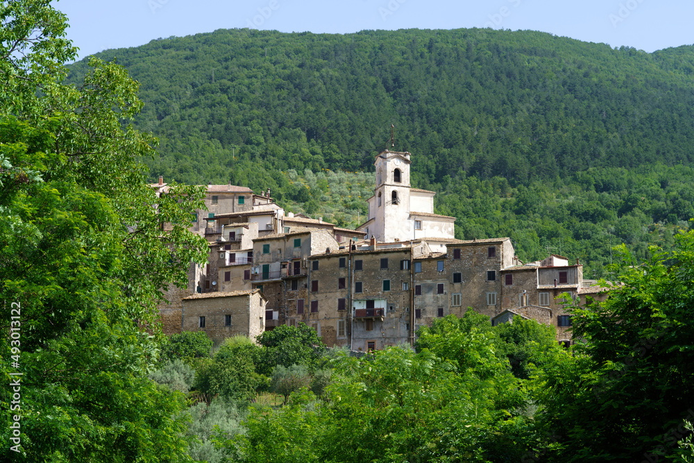 Guarcino, historic village in Lazio, Italy