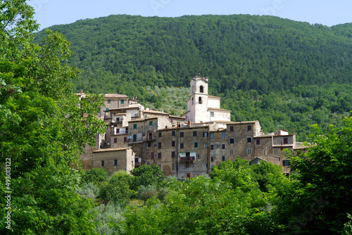 Guarcino  historic village in Lazio  Italy