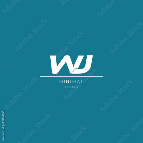 Logo and Symbol design WJ concept