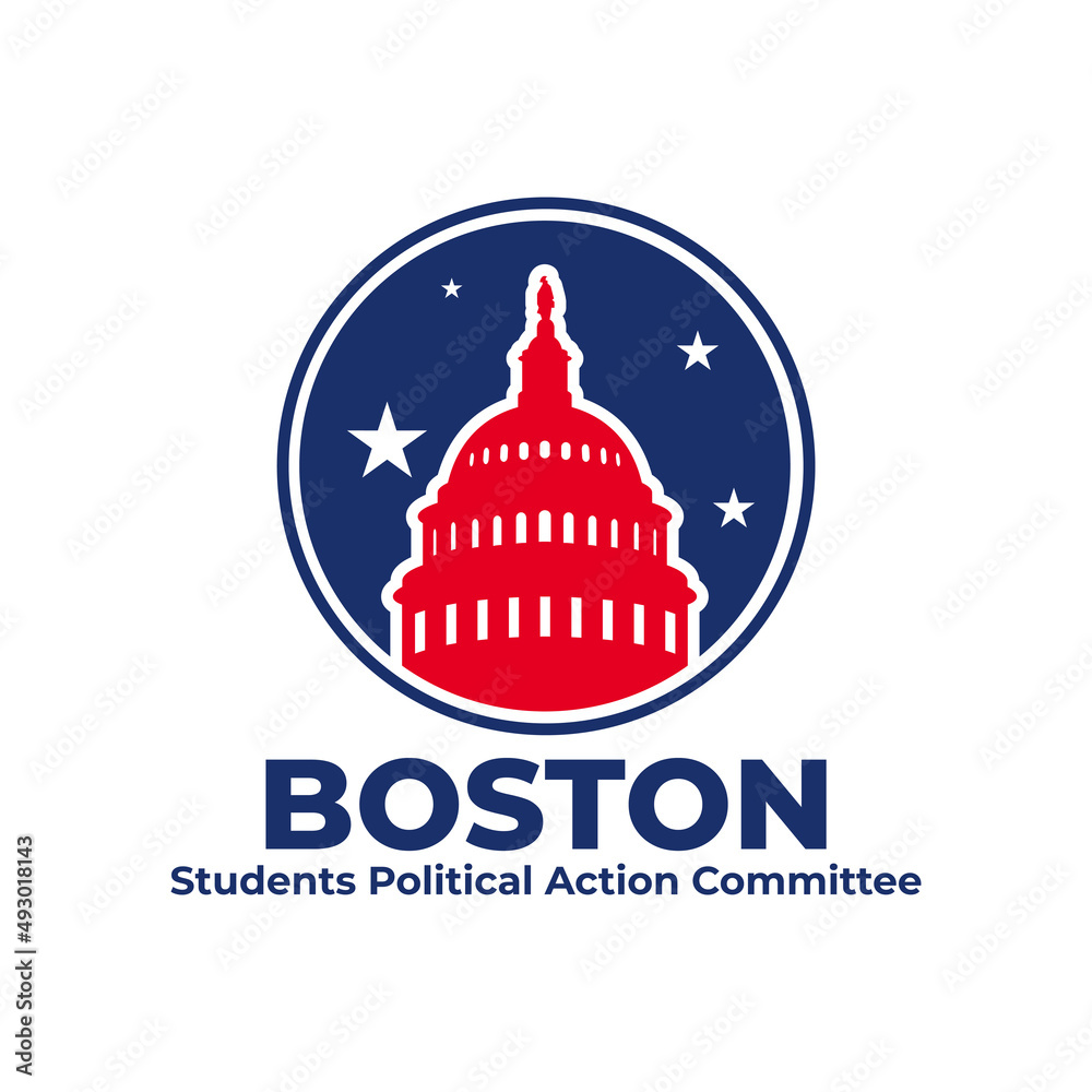 political logo, PAC logo, students political action committee logo, SPAC boston logo
