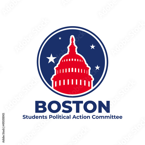 political logo, PAC logo, students political action committee logo, SPAC boston logo
