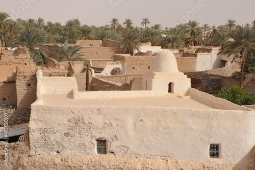 Città di Ghadames nel deserto della libia