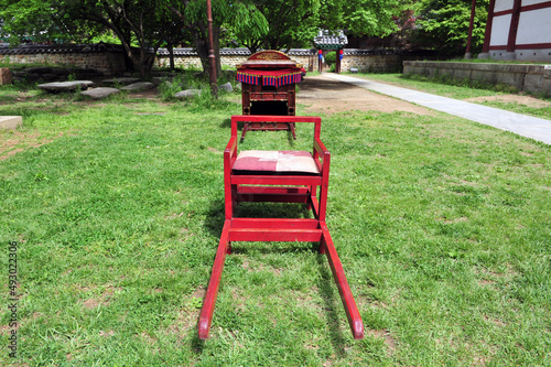 Fényképezés palanquin for korean traditional wedding