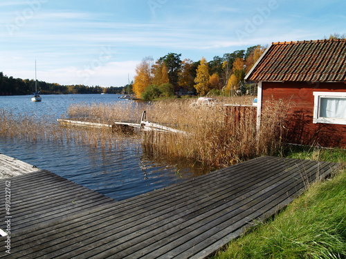 Canvas Print Stavsnäs, Fågelbrolandet, Schweden, Värmdö, Sommer, Steg, Stockholm Archipelago,