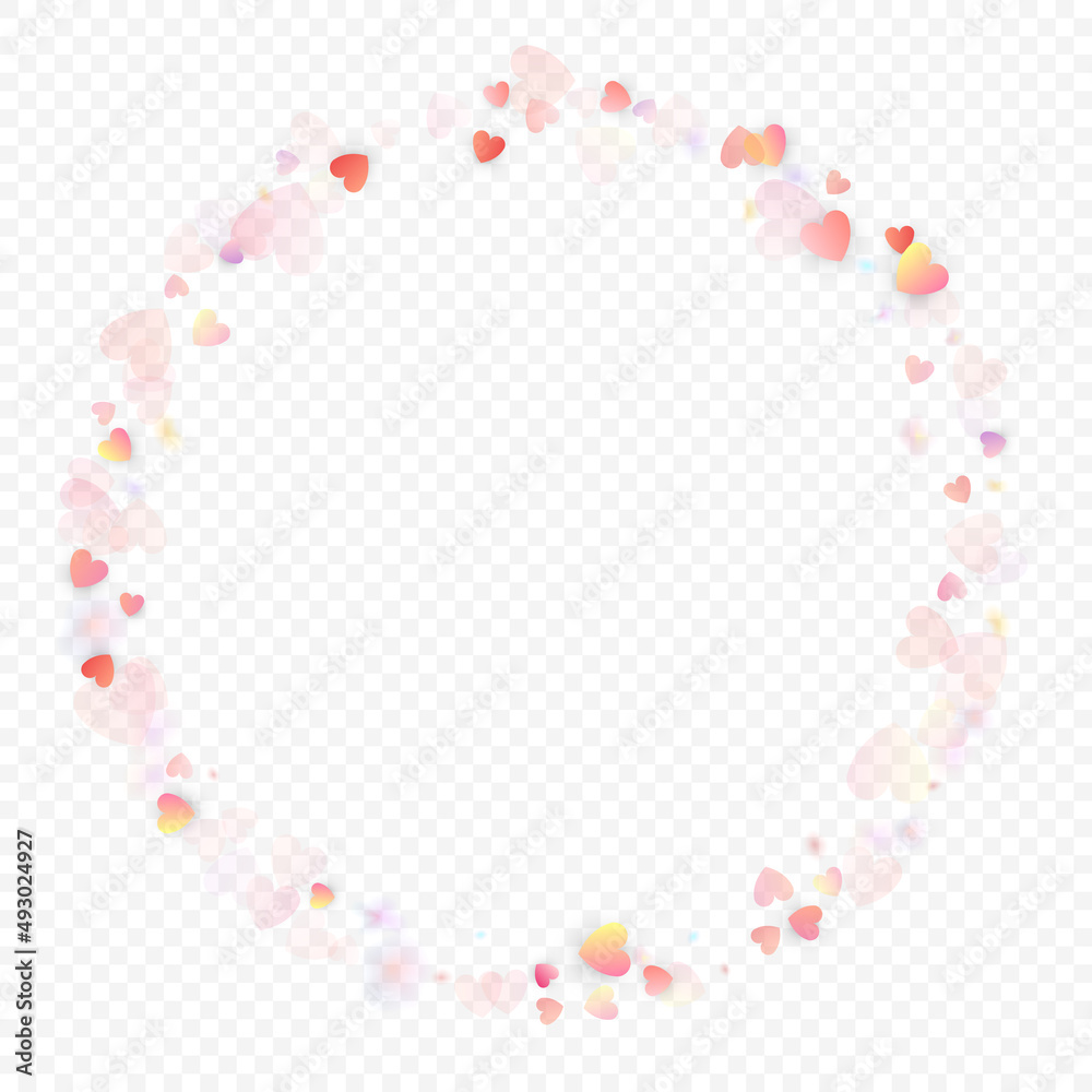 Heart love vector Valentine Pink amour symbols.