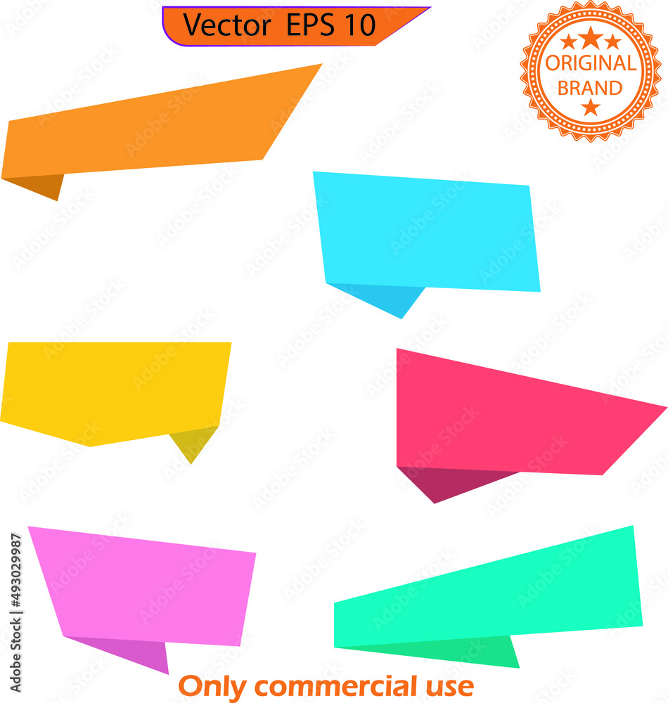 Set of paper banners. Red banner vector illustration. Cal louts on a transparent background. Template abstract advertising sign banner of sales, promotion. Set of paper banners. Red banner vector illustration. Cal louts on a transparent background. Template abstract advertising sign banner of sales, promotion.