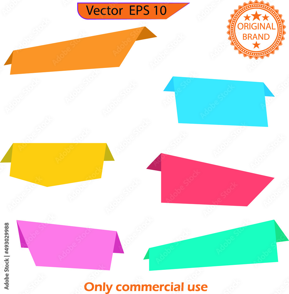 Set of paper banners. Red banner vector illustration. Cal louts on a transparent background. Template abstract advertising sign banner of sales, promotion. Set of paper banners. Red banner vector illustration. Cal louts on a transparent background. Template abstract advertising sign banner of sales, promotion.