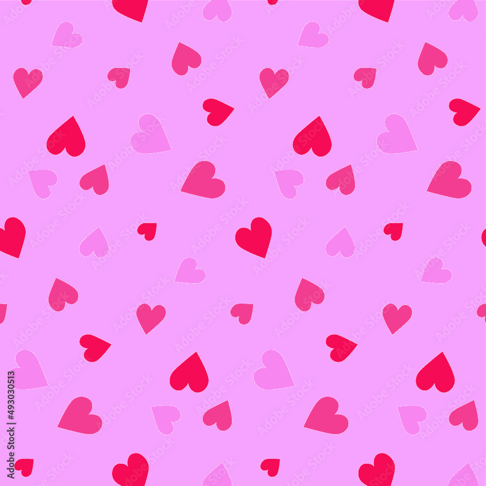 seamless background pattern with hearts seamless background pattern with hearts