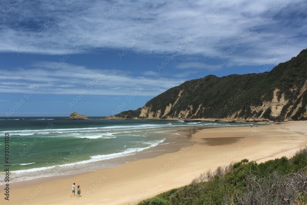 Sandy beach at Western Cape