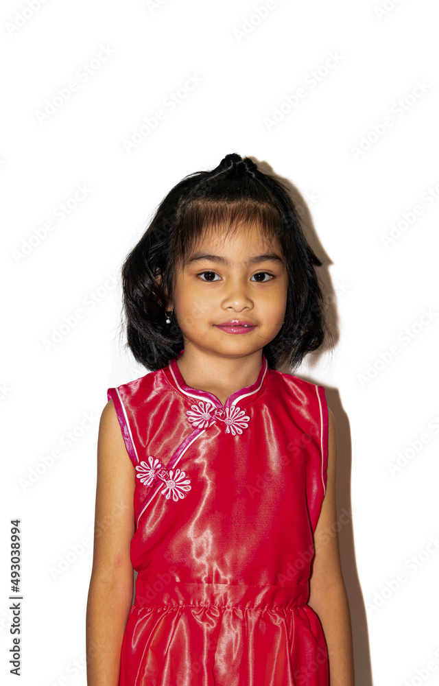 Portrait asian girl isolated on white background,Laughing,Smiling Portrait asian girl isolated on white background,Laughing,Smiling