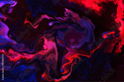 red and green smoke