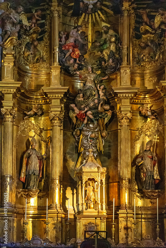 Capilla Mayor de la Catedral de Mondoñedo, Lugo, España 
