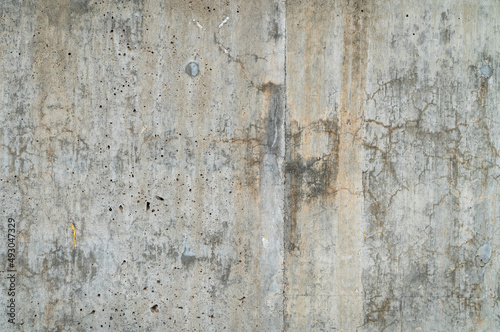 texture of old gray grunge concrete wall for background