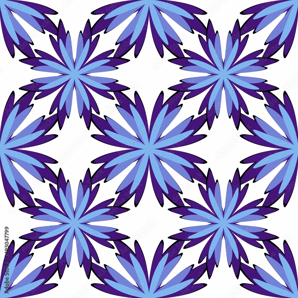 Simple floral seamless pattern with flowers for fabrics and cards and linens and kids and wrapping paper Simple floral seamless pattern with flowers for fabrics and cards and linens and kids and wrapping paper