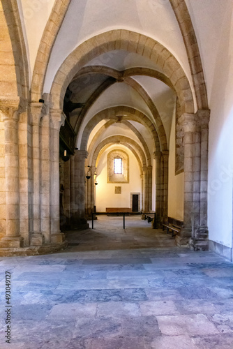 Detalles de la Catedral de Mondoñedo, Lugo, España 