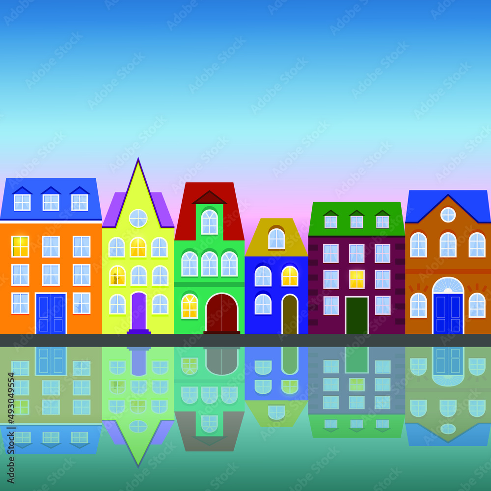 houses in the sky houses in the sky