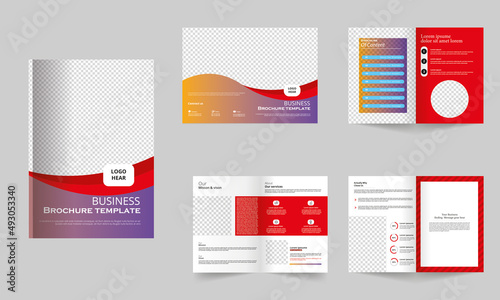 brochure design template layout business brochure colorful design layout